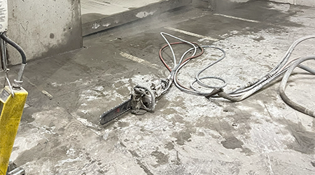 Chainsawing
