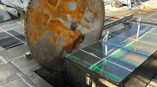 Slabsawing Project Photo